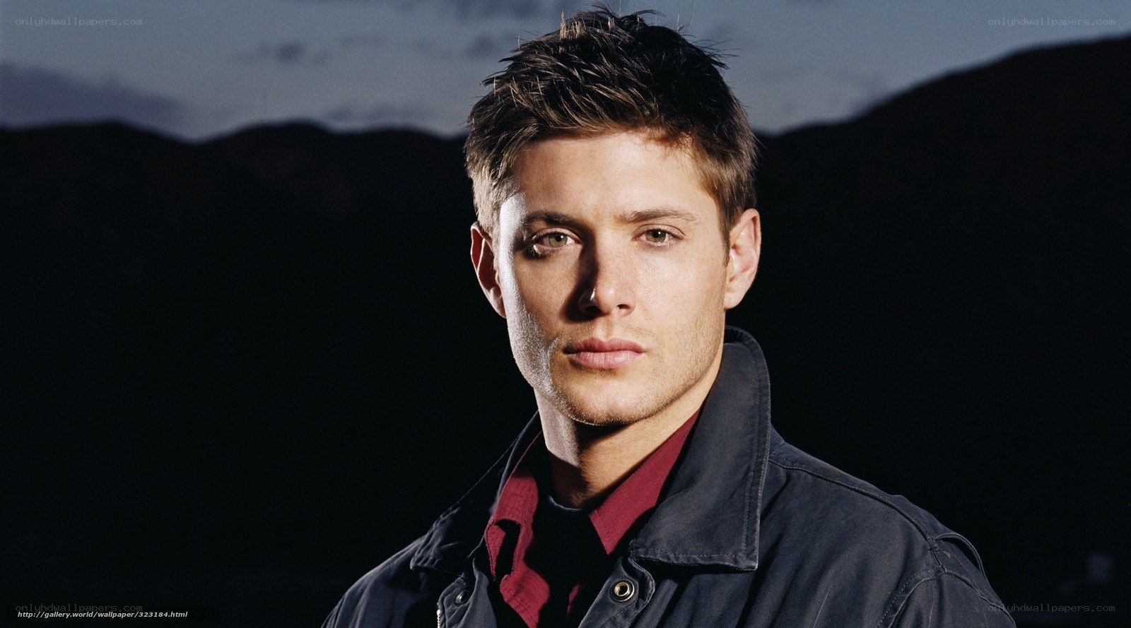 Jensen Ackles in dark jacket