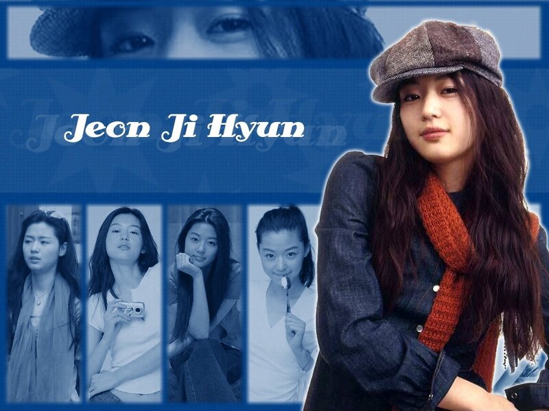 Jeon Ji-hyun promotional collage