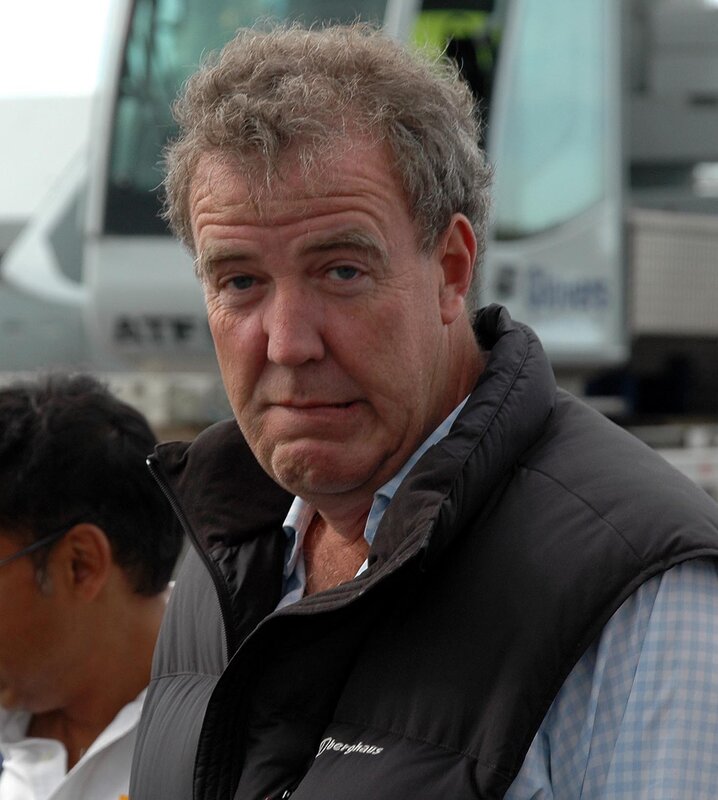 Jeremy Clarkson in a vest