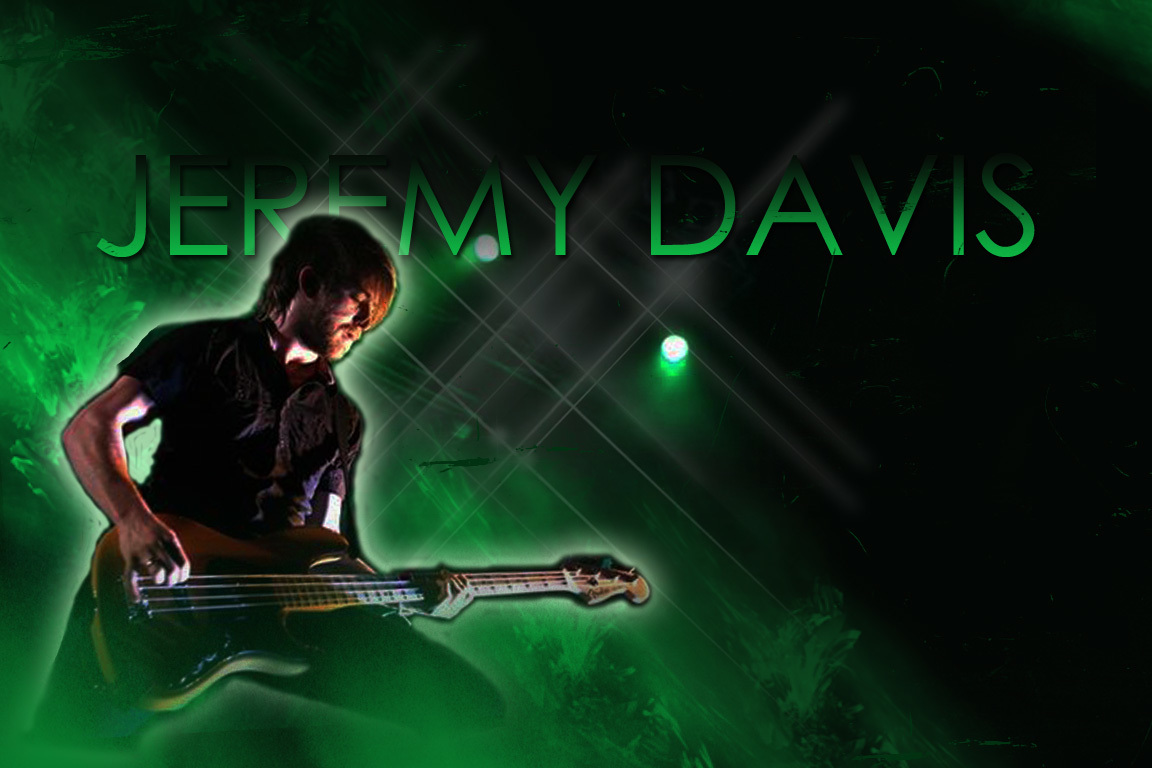 Jeremy Davis performing on stage