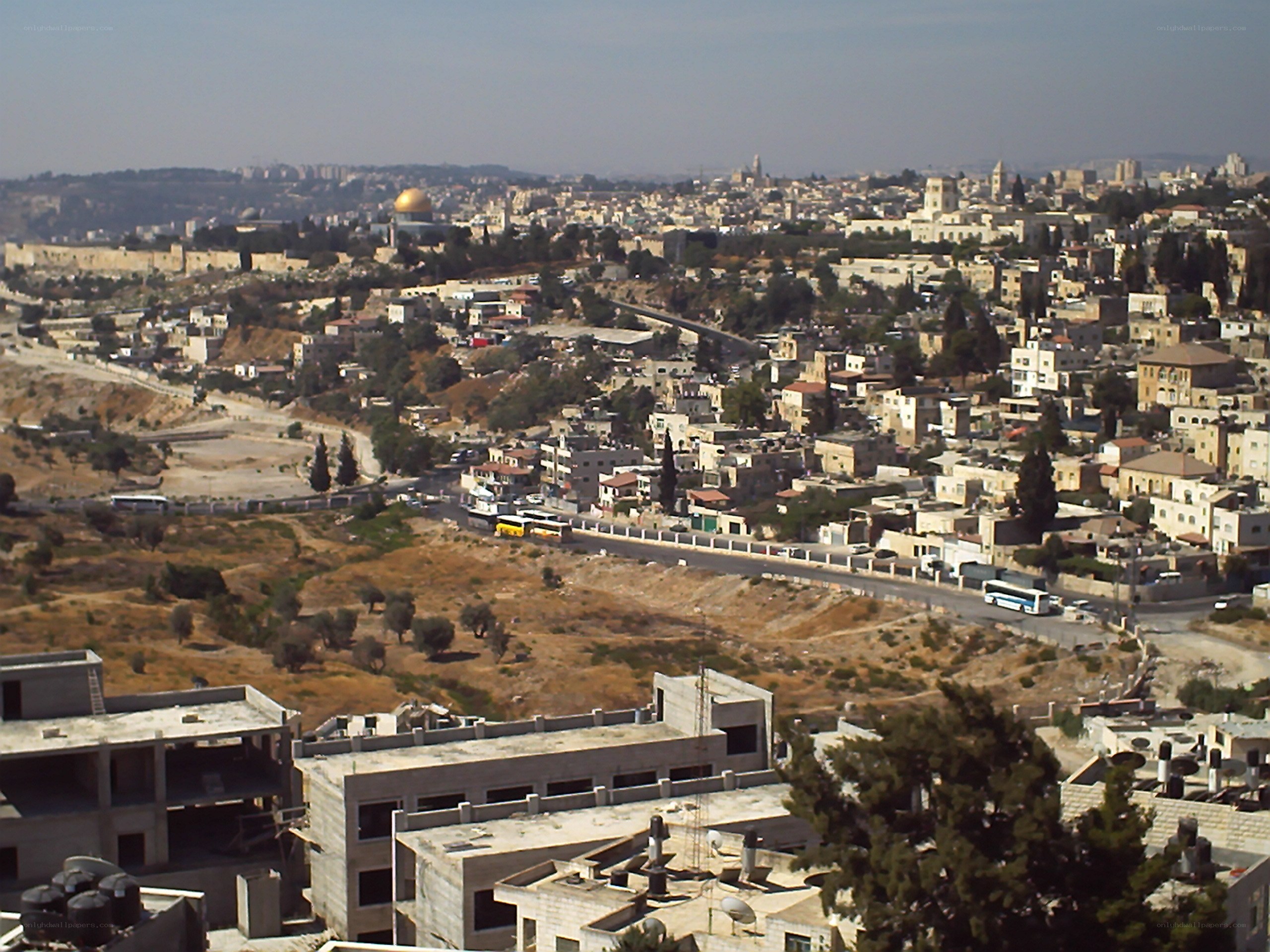 Jerusalem cityscape view