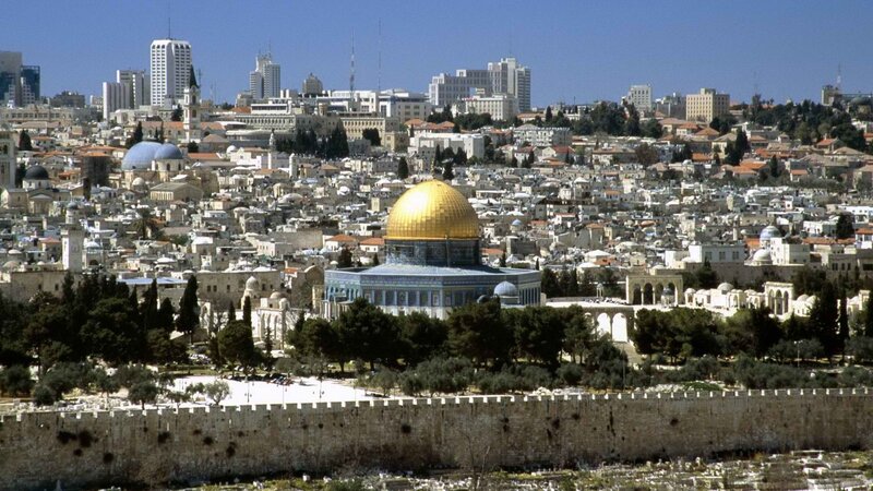 Jerusalem cityscape with Dome of the Rock