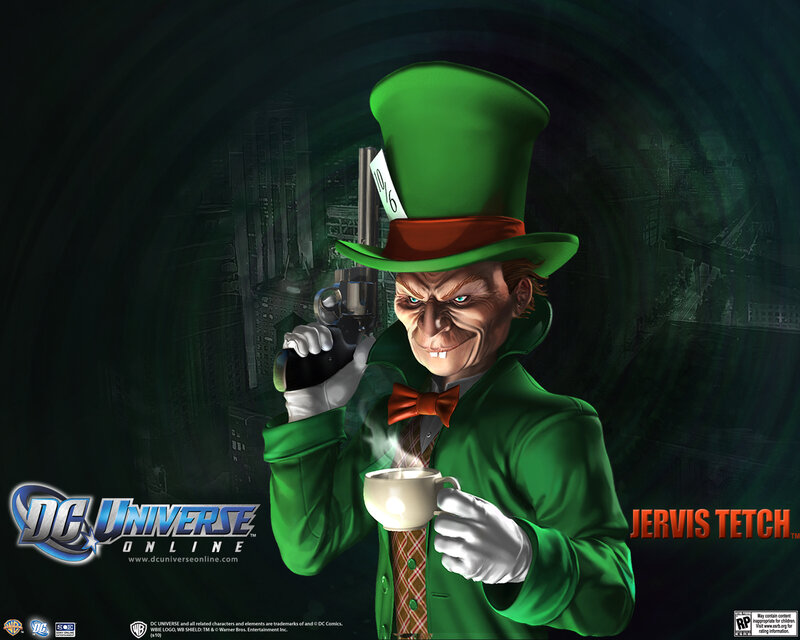 Jervis Tetch in green suit