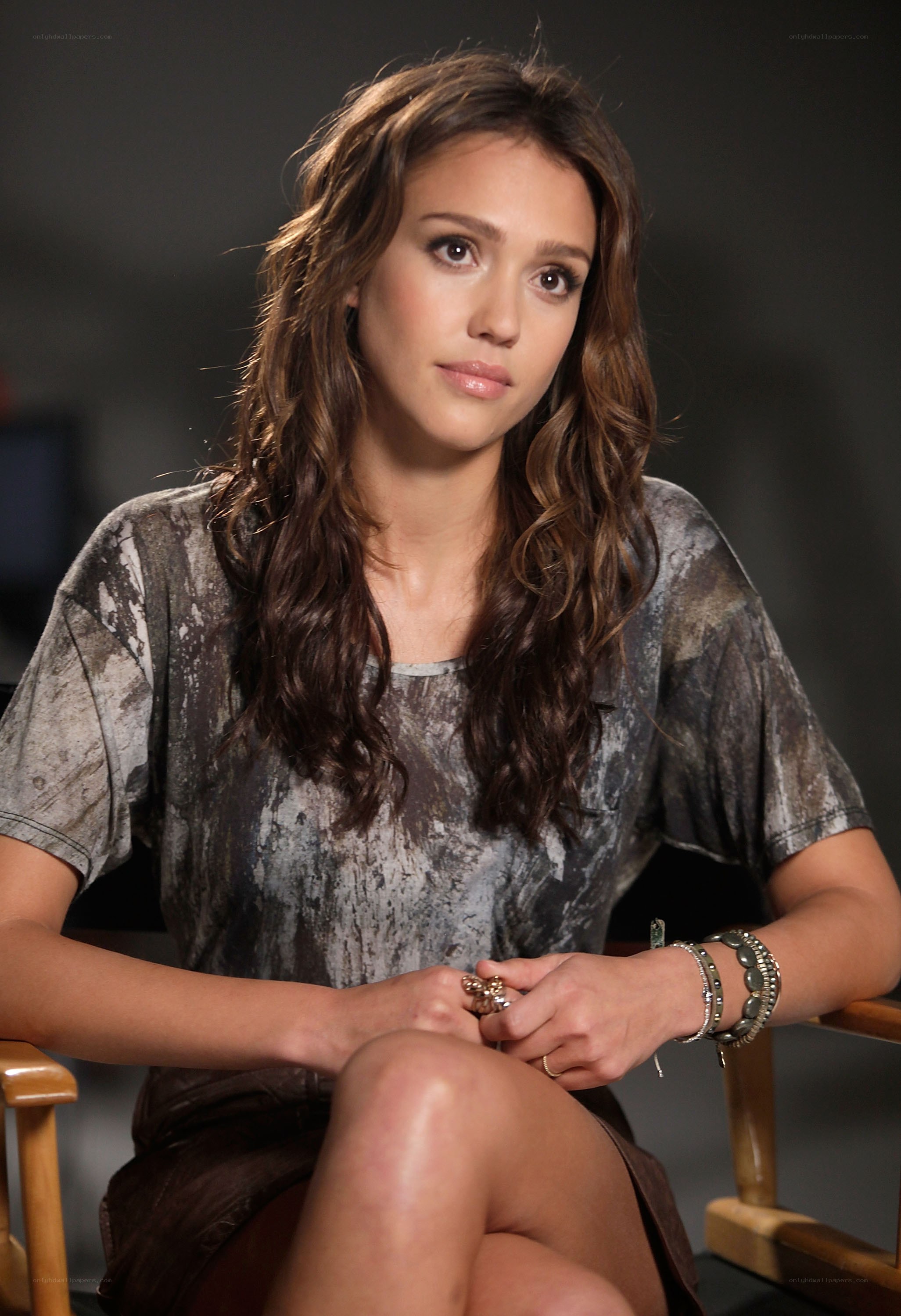 Jessica Alba in a studio portrait