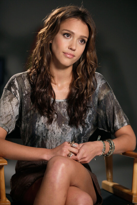 Jessica Alba in a studio portrait