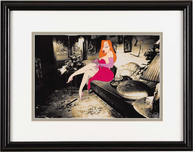 Jessica Rabbit in a room