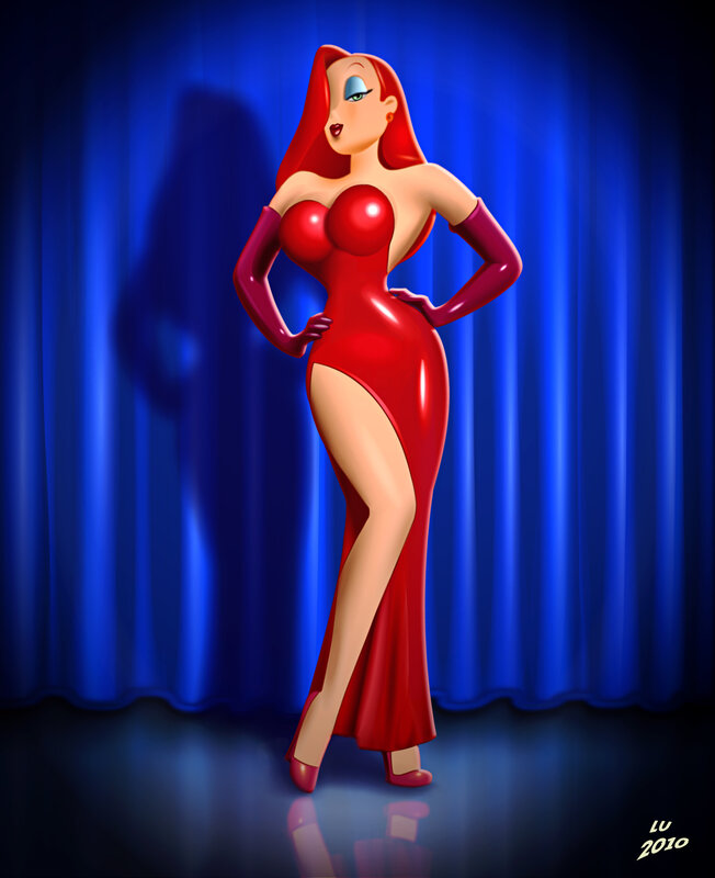 Jessica Rabbit on stage