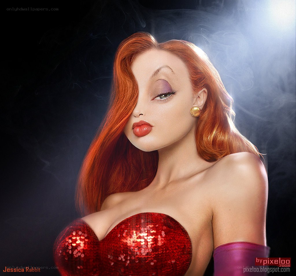Jessica Rabbit portrait