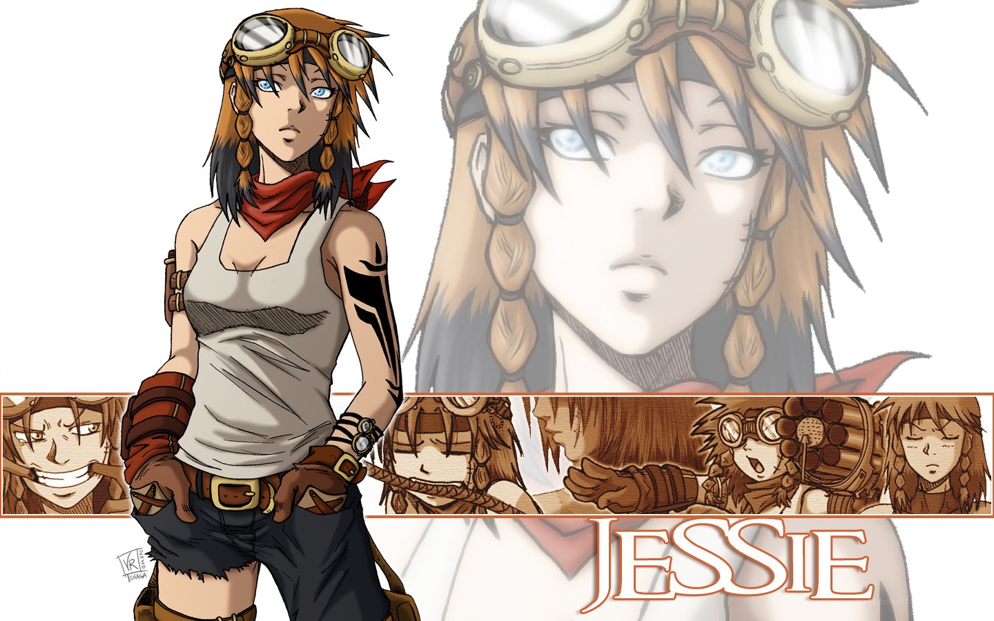 Jessie character art