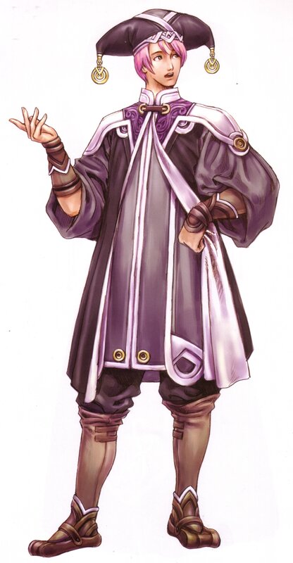 jester character concept art