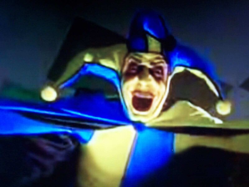 Jester Character Screaming