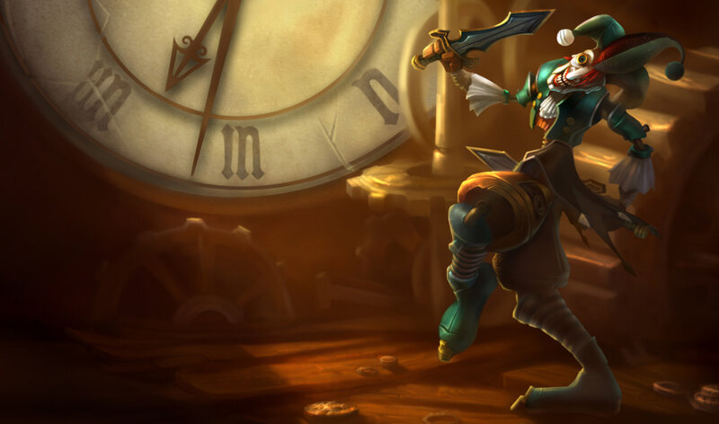Jester Character with Sword