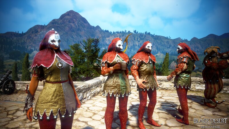 Jester Characters in Armor