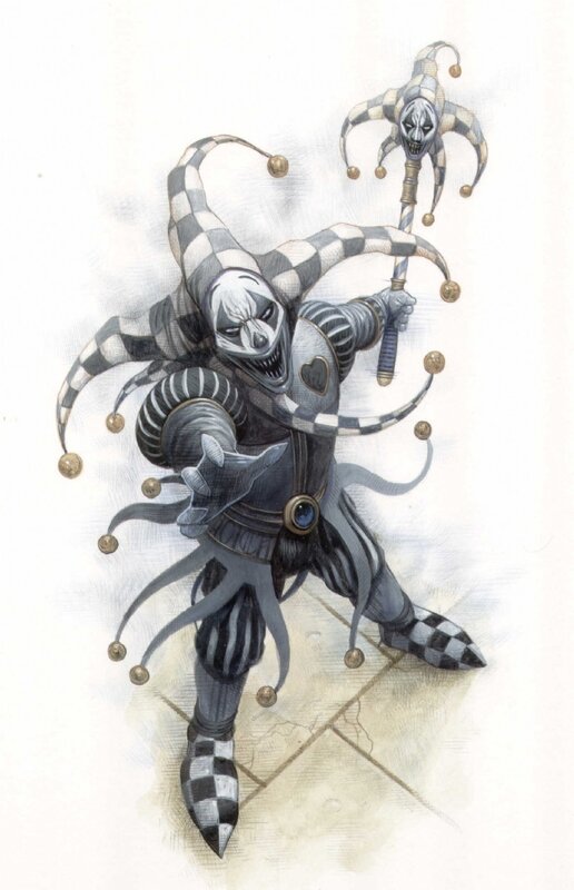 Jester Demon Character