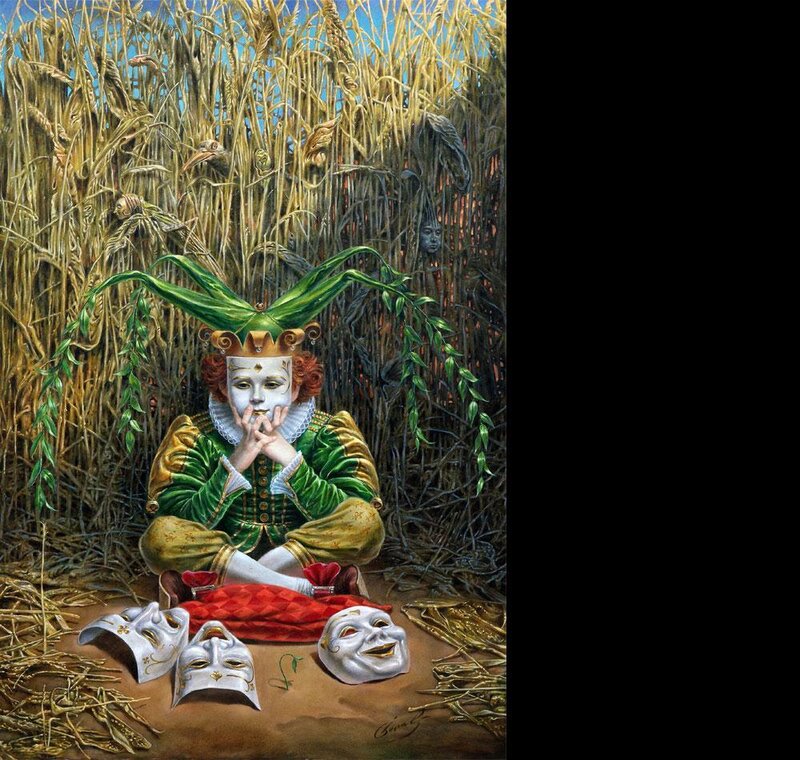 Jester in Cornfield