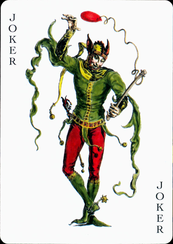 Jester Joker Card