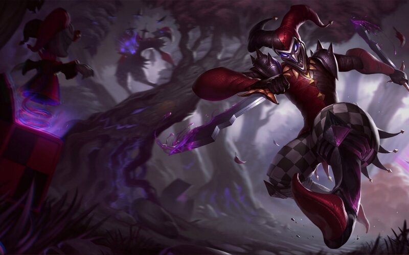 Jester-like Character in Combat