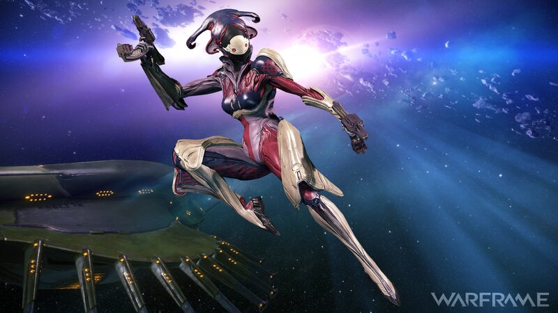 Jester-like Character in Space