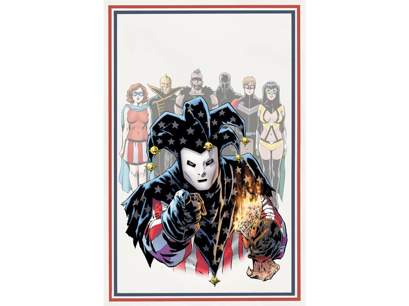 Jester-like Character with Team
