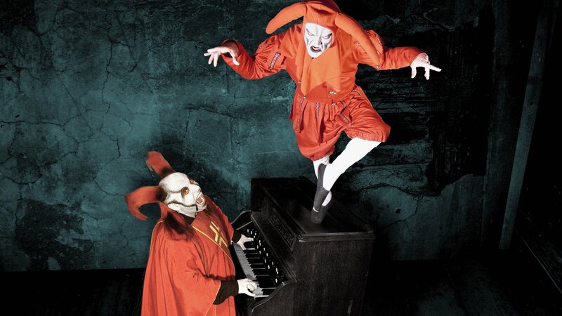 Jester performers on stage