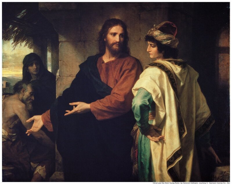 Jesus and a Young Man