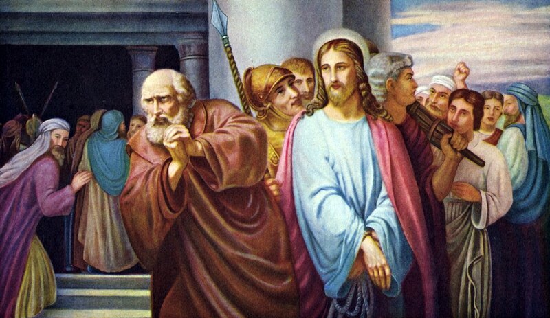 Jesus and Crowd