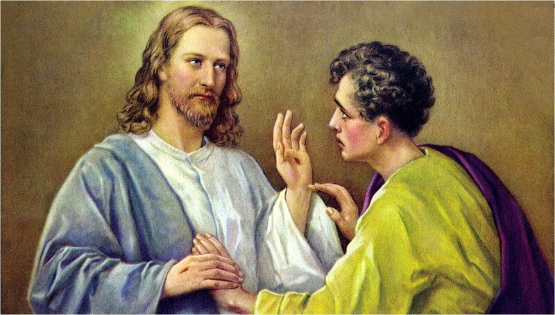 Jesus and Disciple