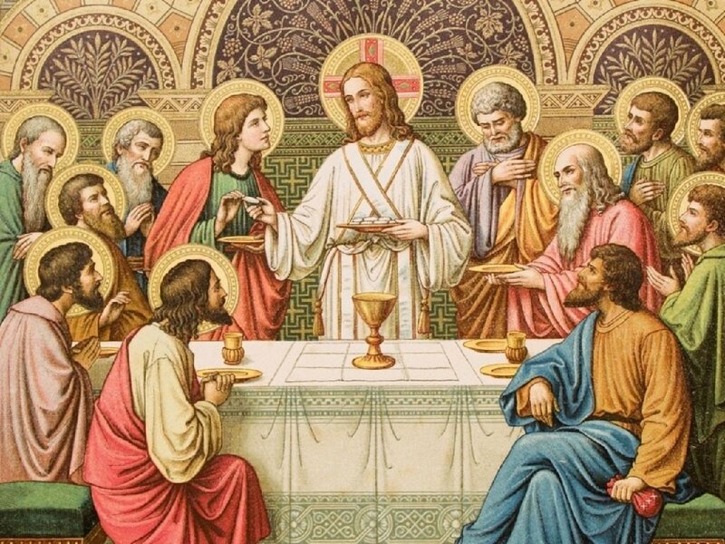 Jesus and Disciples at Table