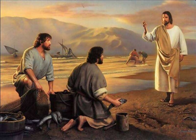 Jesus and Fishermen