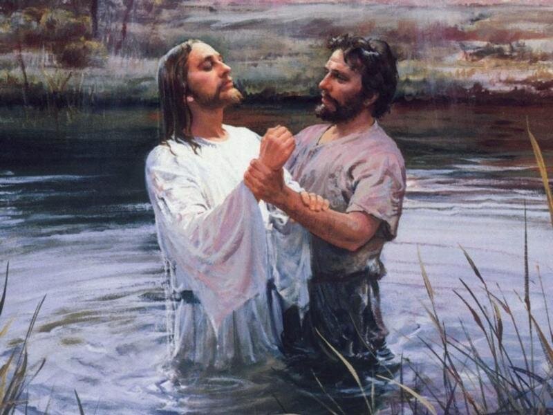 Jesus and John the Baptist