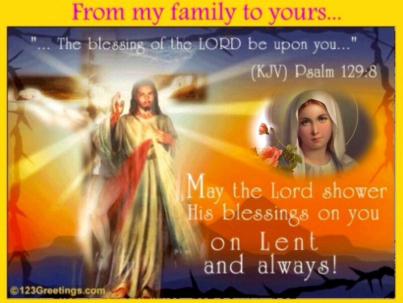 Jesus and Mary Religious Image