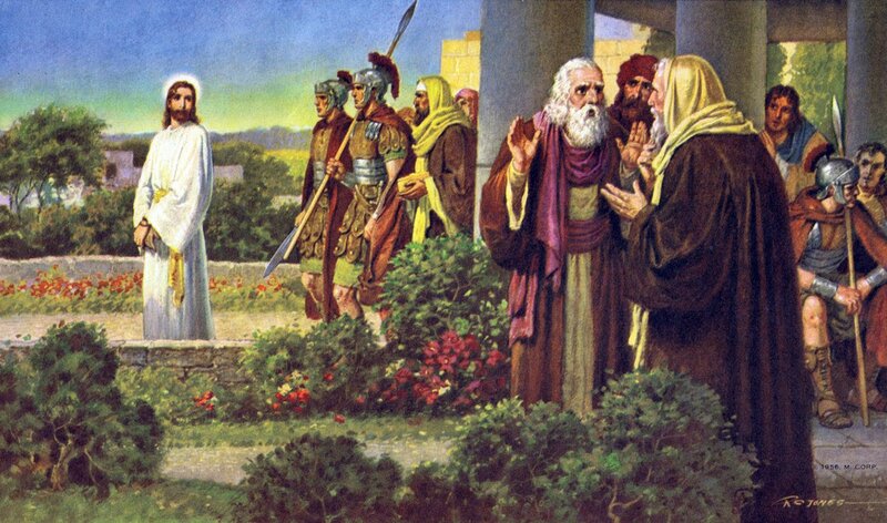 Jesus and Roman Soldiers
