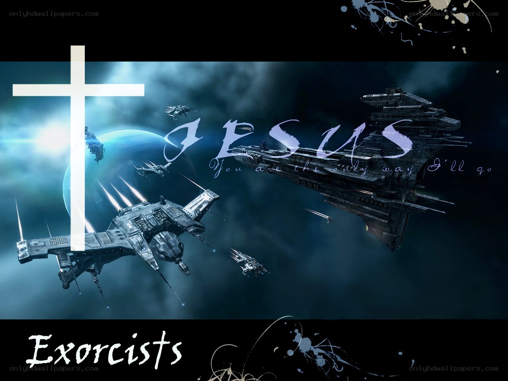Jesus and space ships