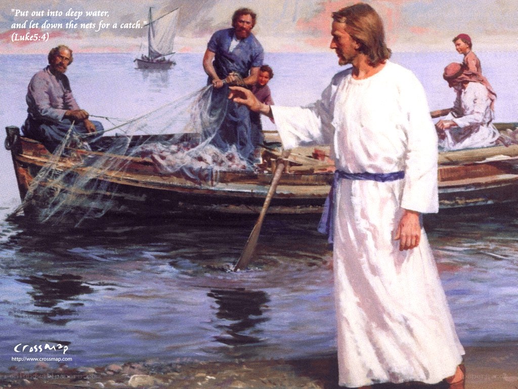Jesus and the Fishermen