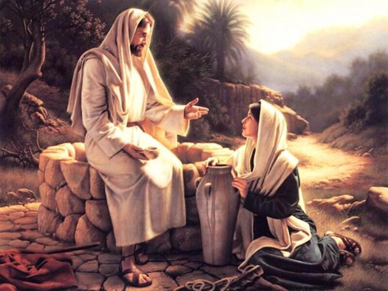 Jesus and Woman at Well