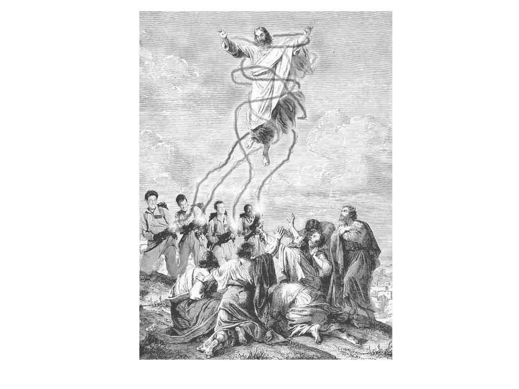 Jesus Ascending to Heaven