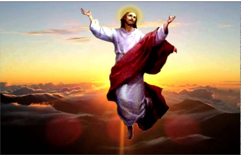 Jesus Ascending — Yellow