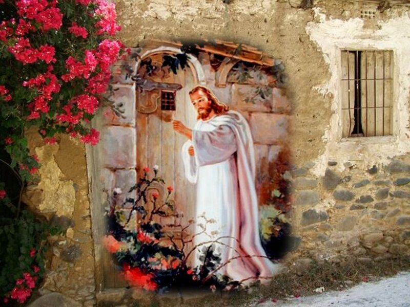 Jesus at a Door