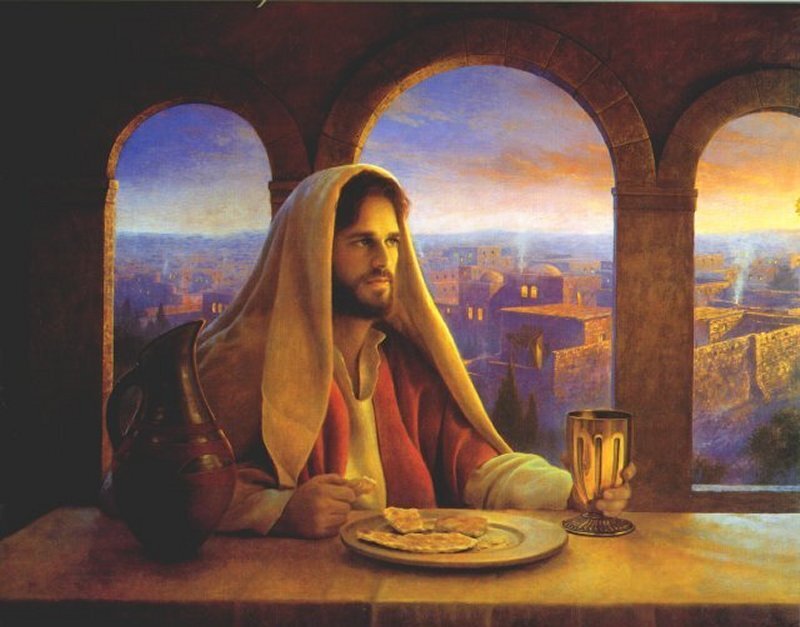 Jesus at a Table