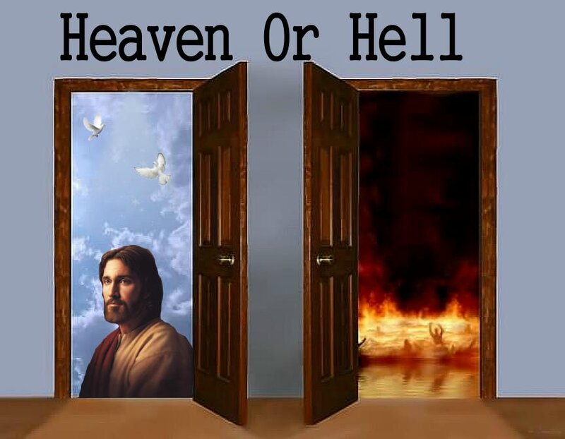 Jesus at Heaven Door