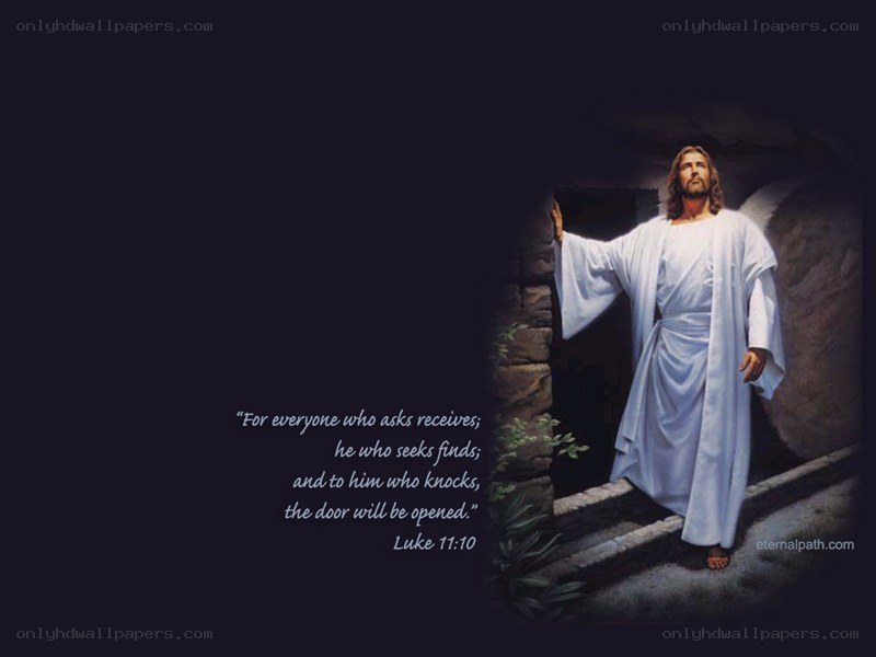 Jesus at the tomb