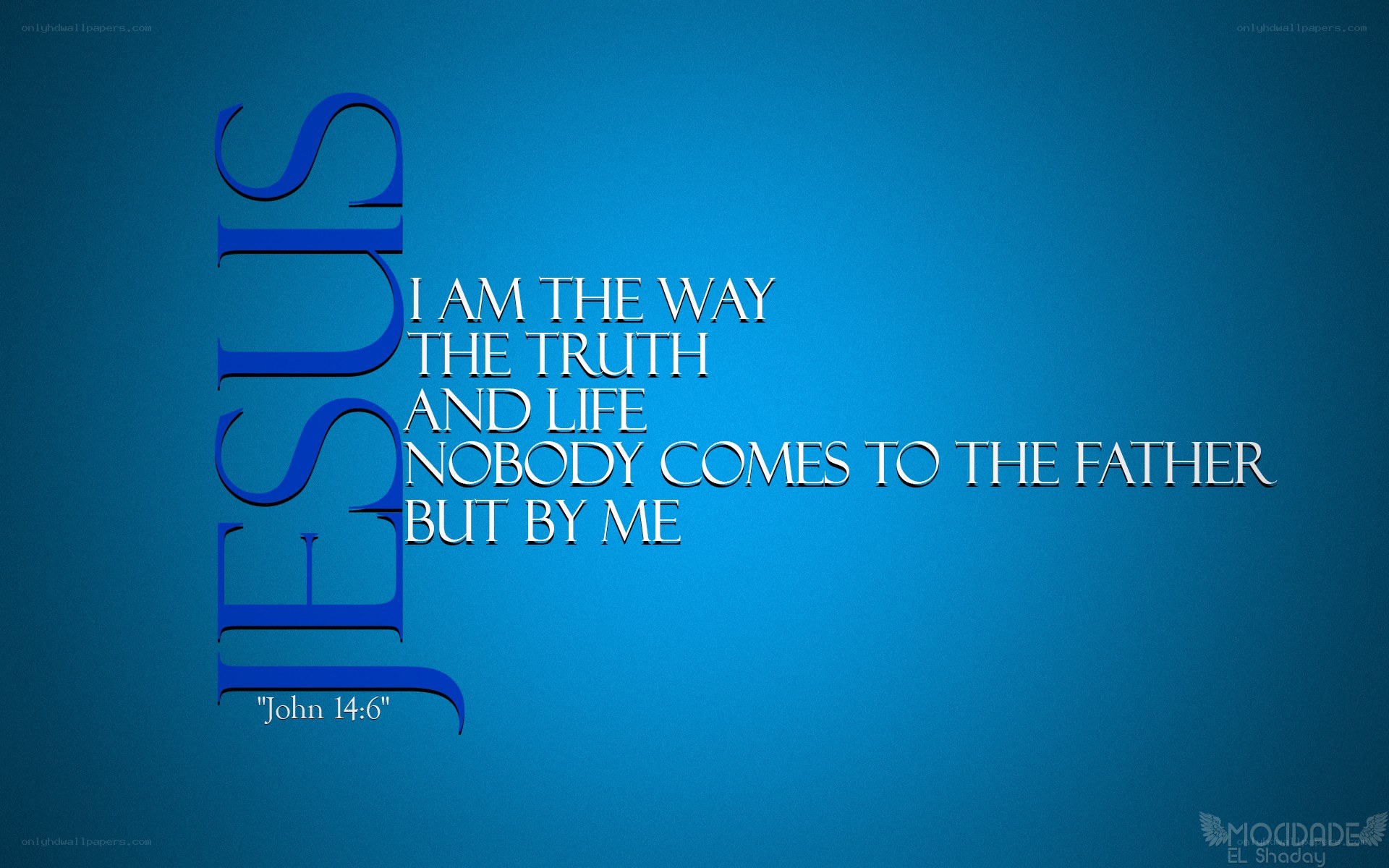Jesus Bible verse wallpaper