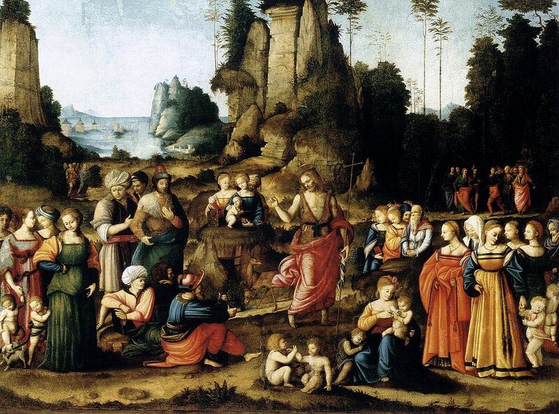 Jesus Blessing Children