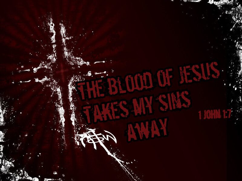 Jesus blood takes sins away