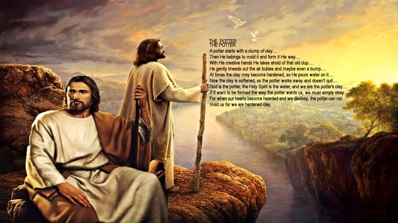 Jesus Christ Figure — Brown