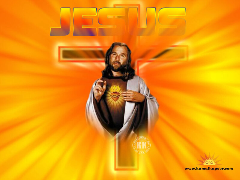 Jesus Christ Figure — Orange
