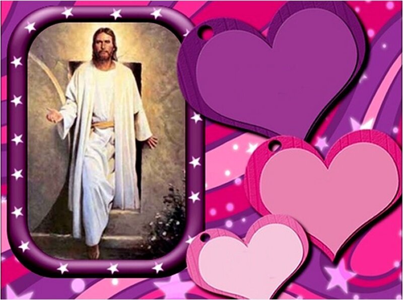 Jesus Christ Figure — Pink