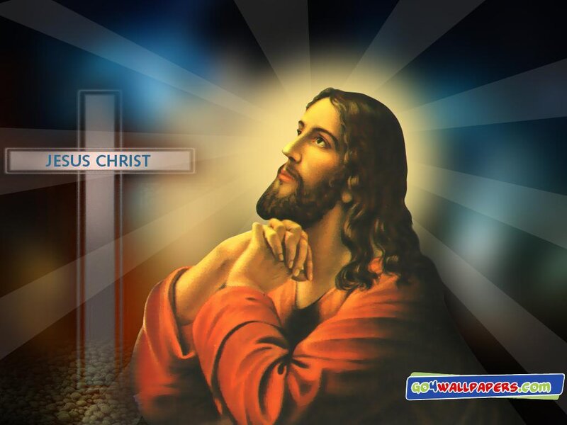 Jesus Christ Figure — Red, Dramatic