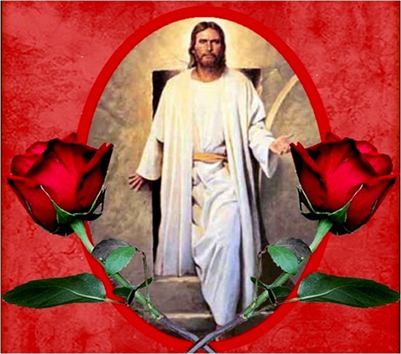Jesus Christ Figure — Red