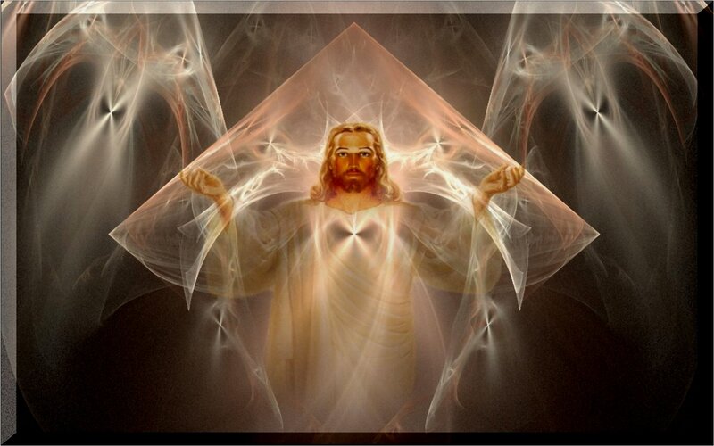 Jesus Christ Figure — White, Divine